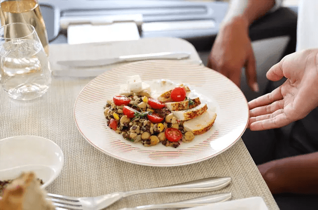 Curated three-course menus