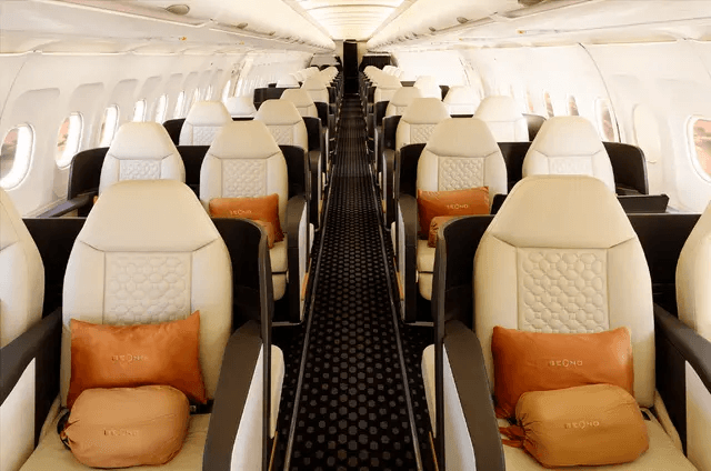 No economy cabin, no middle seats, just premium comfort